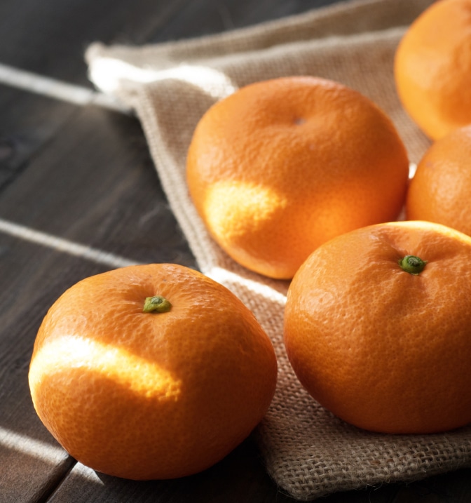 ウンシュウミカン果皮油イメージ画像