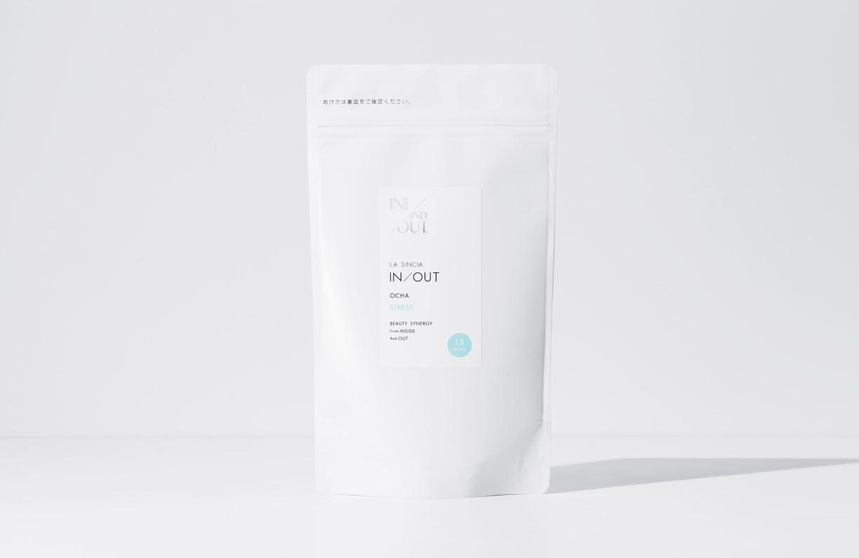 ラシンシア IN/OUT（インアウト） 免茶パッケージ画像