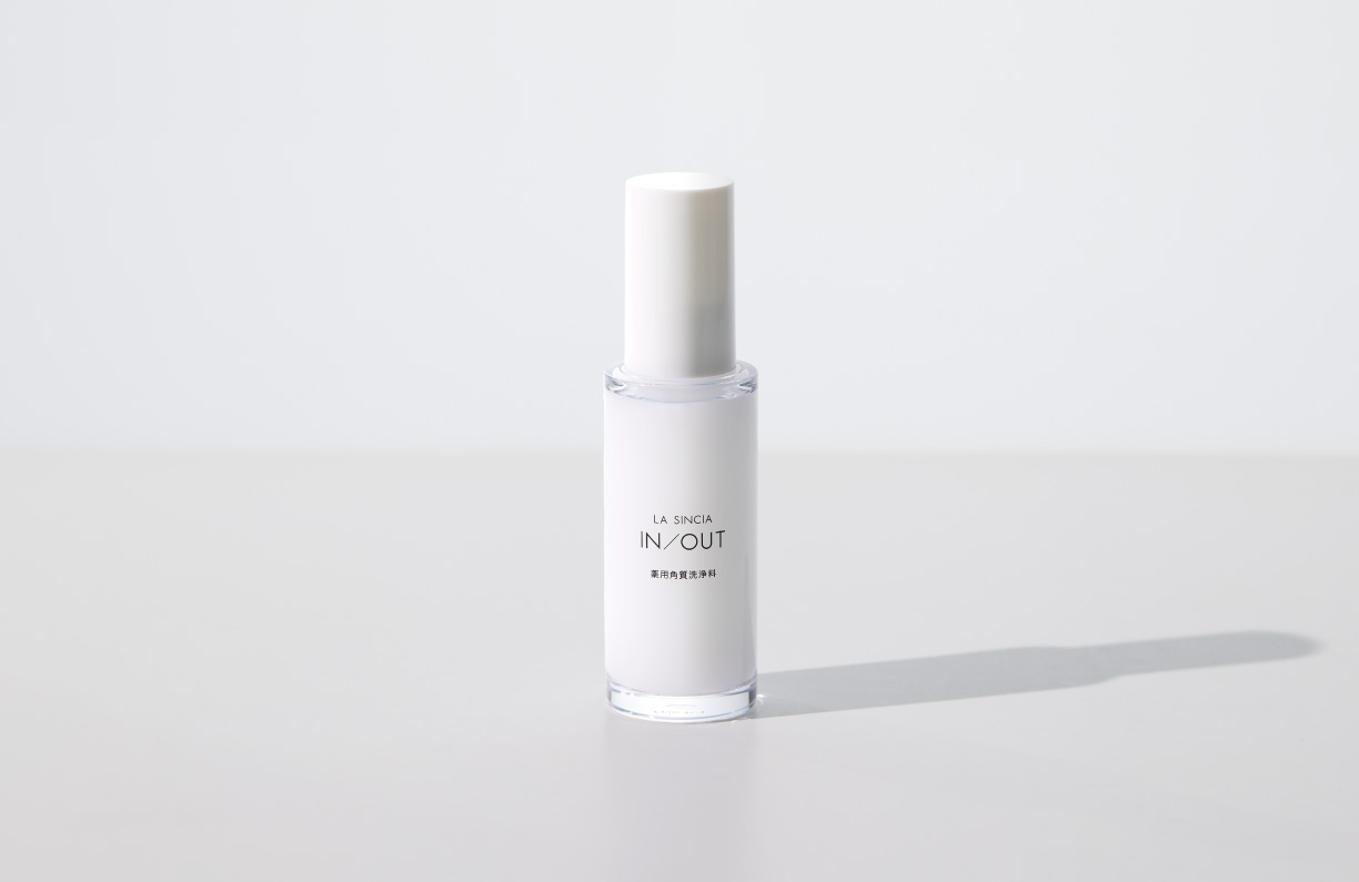 ラシンシア IN/OUT（インアウト） 薬用ソフトPLパッケージ画像